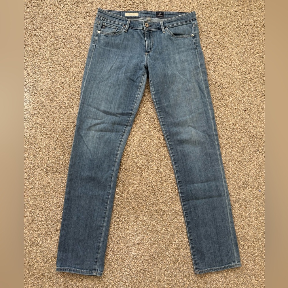 AG Adriano Goldschmied The Stilt Cigarette Leg Skinny Jeans Size 28 - Picture 2 of 11